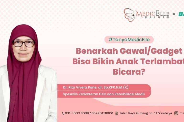 Banner Gawai Penyebab Anak Terlambat Bicara