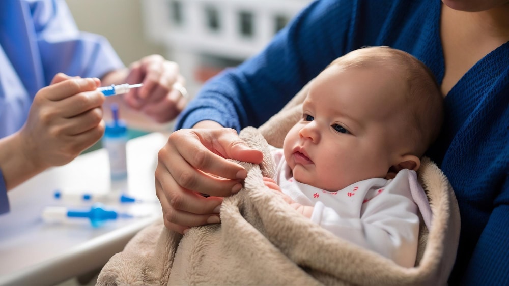 Pemberian vaksin Polio