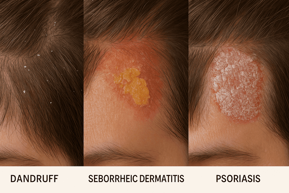 Perbandingan Kondisi Kulit Kepala