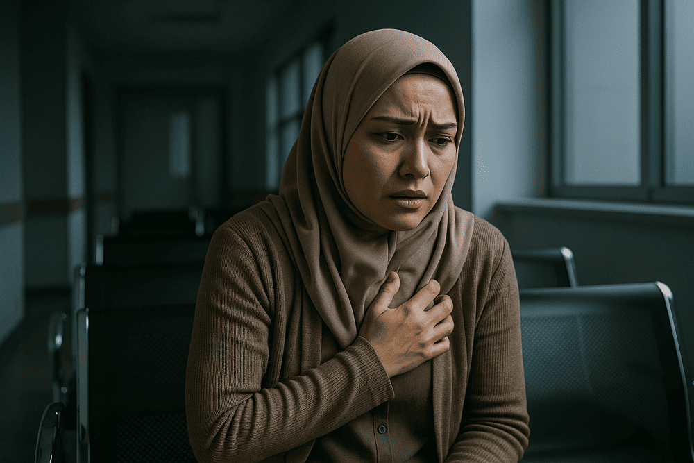 TBC Tidak Hanya Menyerang Paru-Paru, Ini Fakta Tentang TBC Payudara 5 Wanita Cemas di Klinik