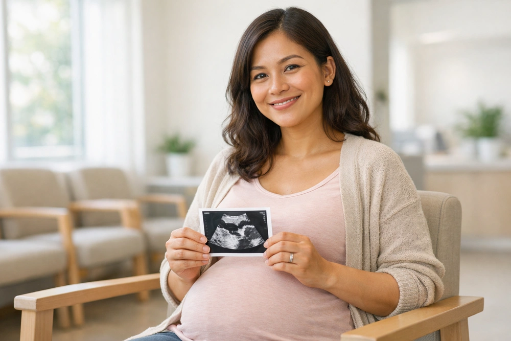 Mengapa Pemeriksaan Kehamilan Selalu Disertai USG? Ini Pentingnya untuk Ibu dan Janin 6 Hasil Cetak USG