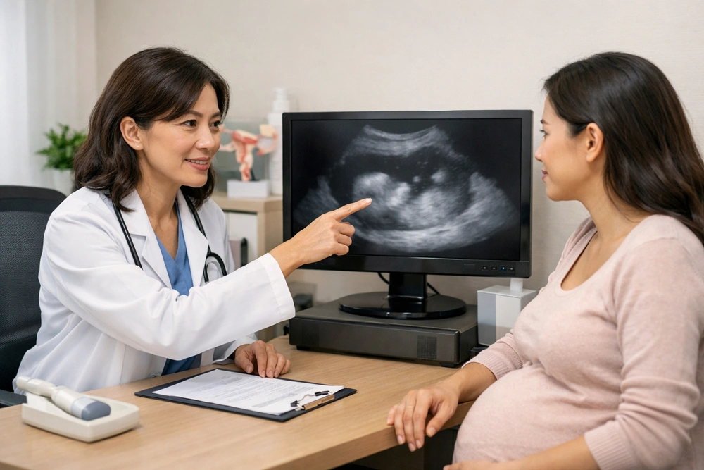 Mengapa Pemeriksaan Kehamilan Selalu Disertai USG? Ini Pentingnya untuk Ibu dan Janin 5 Membaca Hasil USG
