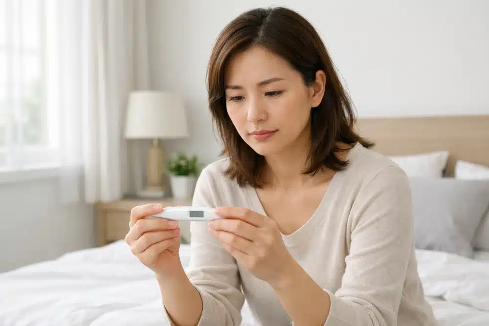 Kenapa Menjelang Haid Badan Terasa Demam? Kenali Penyebab dan Kapan Harus Periksa 5 Pengecekan Suhu Tubuh