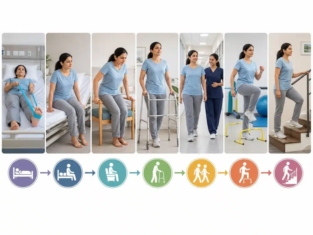 Cara Mengembalikan Kekuatan Tubuh Setelah Lama Bed Rest dengan Fisioterapi 4 Tahapan Fisioterapi