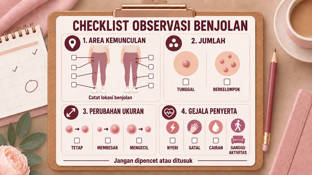 Muncul Benjolan di Area Kewanitaan: Jangan Dipencet, Kenali Kapan Perlu Diperiksa! 5 Checklist Observasi Benjolan